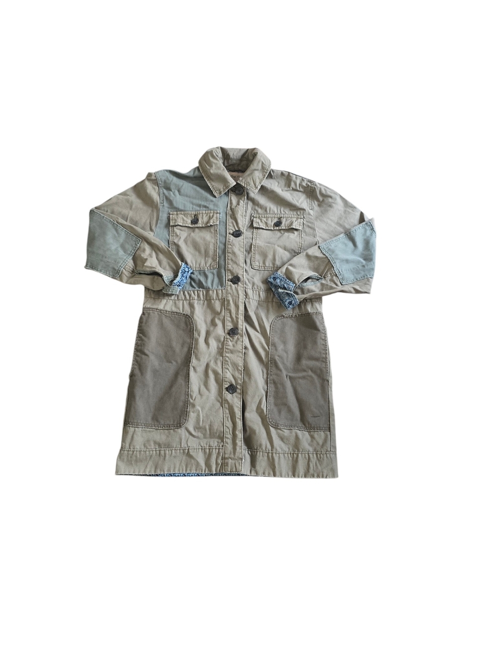 We The Free Apollo Olive Green Utility/Military Jacket Size S - Picture 2 of 7